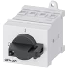 SIEMENS - SENTRON, sezionatore sottocarico 3LD, interruttore principale, a 4 poli, Iu: 16 A