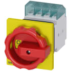 SIEMENS - SENTRON, sezionatore sottocarico 3LD, interruttore di OFF di emergenza, a 4 poli, Iu: 16 A 3LD20541TL53