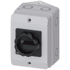 SIEMENS - SENTRON, sezionatore sottocarico 3LD, interruttore principale, a 3 poli, Iu: 16 A, potenza in esercizio / per AC-23 A / con 400 V: 7,5 kW, custodia...