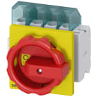 SIEMENS - SENTRON, sezionatore sottocarico 3LD, interruttore di OFF di emergenza, a 4 poli, Iu: 25 A 3LD21032EP53