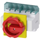 SIEMENS - SENTRON, sezionatore sottocarico 3LD, interruttore di OFF di emergenza, a 6 poli, Iu: 32 A 3LD22033VK53