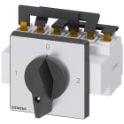 SIEMENS - SENTRON, sezionatore sottocarico 3LD, commutatore, a 3 poli, Iu: 63 A