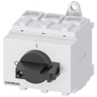 SIEMENS - SENTRON, sezionatore sottocarico 3LD, interruttore principale, a 3 poli, Iu: 63 A