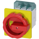 SIEMENS - SENTRON, sezionatore sottocarico 3LD, interruttore di OFF di emergenza, a 3 poli, Iu: 63 A 3LD25550TK53