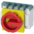 SIEMENS - SENTRON, sezionatore sottocarico 3LD, interruttore di OFF di emergenza, a 4 poli, 100 A 3LD27042TC53