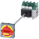 SIEMENS - SENTRON, sezionatore sottocarico 3LD5 UL, interruttore di OFF di emergenza, a 4 poli, approvato,