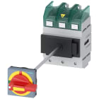 SIEMENS - SENTRON, sezionatore sottocarico 3LD5 UL, interruttore di OFF di emergenza, a 3 poli, approvato,