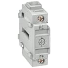 SIEMENS - morsetto per conduttore di neutro/PE, passante, per fissaggio sulla base, fino a 16 A, accessori