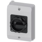 SIEMENS - Set comprendente comando rotativo nero, coperchio della custodia, giunto quadrato e 2 viti