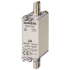 SIEMENS - Cartuccia fusibile NH, NH000, In: 10 A, gG, Un AC: 500 V, Un DC: 250 V