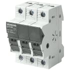 SIEMENS - Interruttore di manovra-fusibile SITOR 10 x 38, fino a 32 A, AC 690 V, a 3 poli