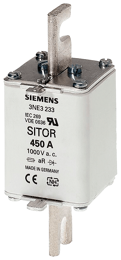 SIEMENS - FUSIBILI AR GR.2 125A 1000VAC 600VC