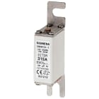 SIEMENS - Cartuccia fusibile SITOR, con alette di fissaggio a vite, NH000, In: 50 A, gR, Un AC: 690 V 3NE87171