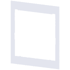 SIEMENS - Copertura di sistema 375 x 290 mm, per grandezza costruttiva NH3, accessori 3NP19631DA00