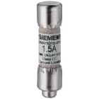 SIEMENS - SENTRON, cartuccia fusibile cilindrica, Class CC, 1 A, rapida, Un AC: 600 V 3NW20100HG