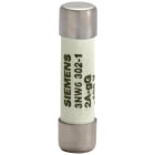 SIEMENS - SENTRON, cartuccia fusibile cilindrica, 8 x 32 mm, 6 A, gG, Un AC: 400 V