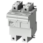 SIEMENS - SENTRON, portafusibili per fusibili cilindrici, 22 x 58 mm, a 2 poli, In: 100 A, Un AC: 690 V