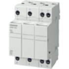 SIEMENS - SENTRON, portafusibili per fusibili cilindrici 8 x 32 mm, 3P+N, In: 20 A, Un AC: 400 V
