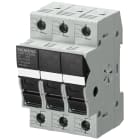 SIEMENS - SENTRON, portafusibili, CLASS CC, a 3 poli, In: 30 A, Un AC: 600 V