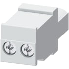 SIEMENS - Connettore di comando sostitutivo per 3RF20/21/22/3RF23/24, colore grigio, targhetta identificativa A1 A2