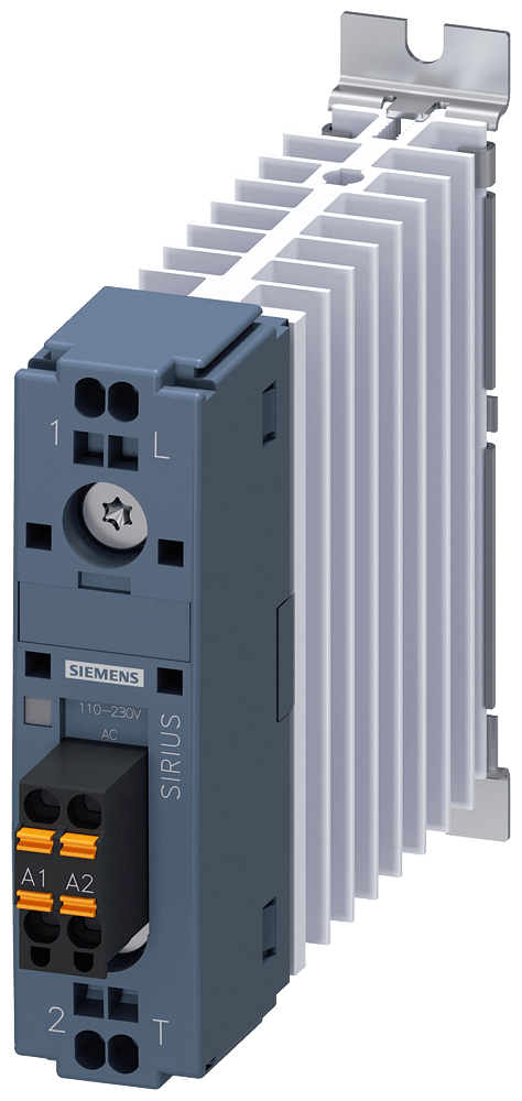 SIEMENS - CONTATTORE STAT.  20A 24-230V/110-230VAC 3RF33202DA22