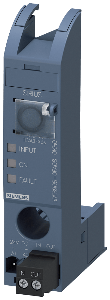 SIEMENS - CONTROL. BASE 6A 40C 24V DC +COPERT 3RF39060FA080KH0