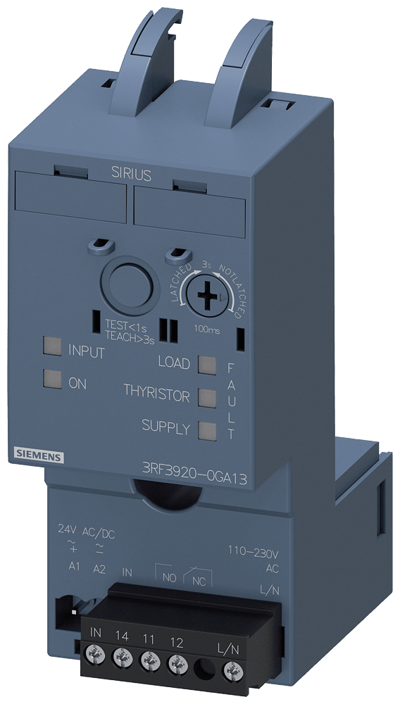 SIEMENS - CONTR. CARICO 20A 40C 110-230V/24V AC/DC 3RF39200GA13