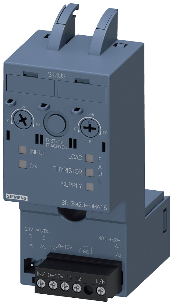 SIEMENS - CONTR. POT. 20A 40C 400-600V/24V AC/DC 3RF39200HA16