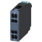 SIEMENS - Blocchetto di contatti ausiliari 1NO, EN 50005, morsetti a molla (Cage Clamp), per contattori per comando motori, a 1 polo