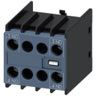 SIEMENS - Blocchetto di contatti ausiliari per elettronica, 2NO, vie di corrente: 1NO,--,--, 1NO