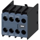 SIEMENS - Blocchetto di contatti ausiliari 2NO+1NC, vie di corrente 1NC, 1NO, 1NO, variante speciale per contattori