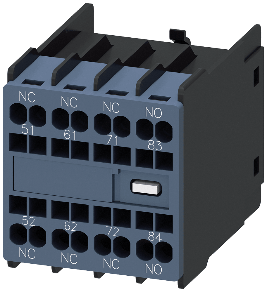 SIEMENS - AUX. SWITCH BLOCK,2NO+2NC 3RH29112XA130MA0