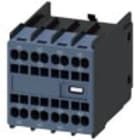 SIEMENS - blocchetto di contatti ausiliari, compatibile con lelettronica, sul lato frontale, 2 NO + 2 NC, 11/12, 23/24, 33/34, 41/42, via di corrente: 1 NC ...