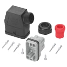 SIEMENS - Set di connettori, collegamento del motore 8 x 1,5 mm², a 9 poli, completo con ingresso cavi PG16