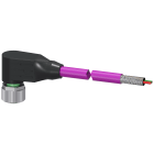 SIEMENS - Cavo di bus, 3 m, per PROFIBUS, a 2 fili, schermato, 1 x M12 angolato, spina 3RK19021GB30