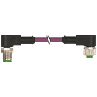 SIEMENS - Cavo di bus, 10 m, per PROFIBUS, a 2 fili, schermato, 2 x M12 angolati