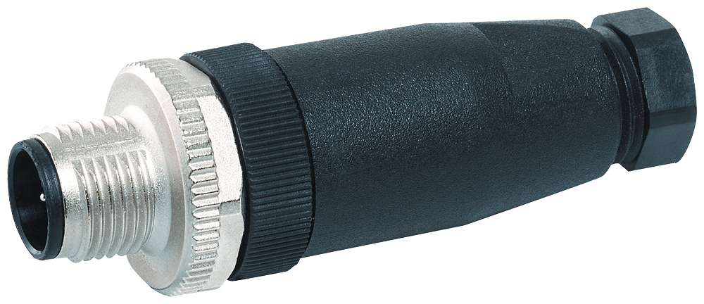 SIEMENS - Connettore M12, diritto, morsetti a vite, max. 0,75 mm², a 5 poli, A-coded, max. 4 A