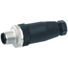 SIEMENS - Connettore M12, diritto, morsetti a vite, max. 0,75 mm², a 5 poli, A-coded, max. 4 A