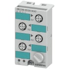 SIEMENS - Modulo compatto AS-i K45, slave A/B, IP67, digitale, 4 x 1 ingressi, max. 200 mA, PNP 3RK22000CQ200AA3