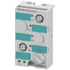 SIEMENS - Modulo compatto AS-i K45, slave A/B, digitale, 2 x 2DI, IP67, 2 x 2 ingressi, max. 200 mA 3RK22000CQ220AA3