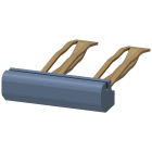 SIEMENS - Pettine di collegamento, a 2 poli 3RQ49010A