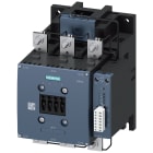 SIEMENS - Contattore, AC-3e, 265 A/132 kW/400 V, a 3 poli, AC/DC 96 ... 127 V, ingresso PLC opzionale, 1NO+1NC, sbarra di collegamento/morsetti a vite