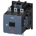 SIEMENS - Contattore, AC-3e, 400 A/200 kW/400 V, a 3 poli, AC/DC 220 ... 240 V, 2NO+2NC, sbarra di collegamento/morsetti a vite
