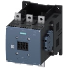 SIEMENS - Contattore, AC-3e, 500 A/250 kW/400 V, a 3 poli, 2NO+2NC, sbarra di collegamento/morsetti a vite