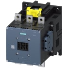 SIEMENS - Contattore, AC-3e, 500 A/250 kW/400 V, a 3 poli, AC/DC 200 ... 277 V, ingresso PLC F, 2NO+2NC, sbarra di collegamento/morsetti a vite