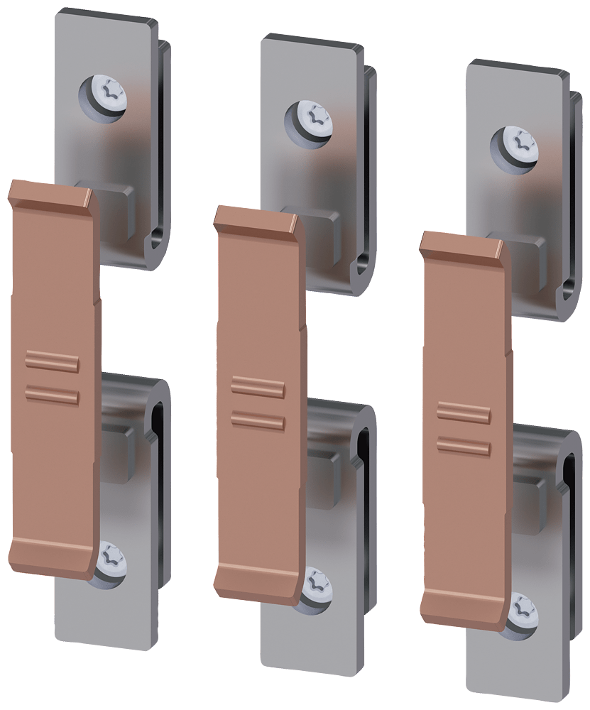 SIEMENS - Elementi di contatto di ricambio per gr. costr. S6 per contattore 3RT1054, 55 kW/AC-3 3RT19546A