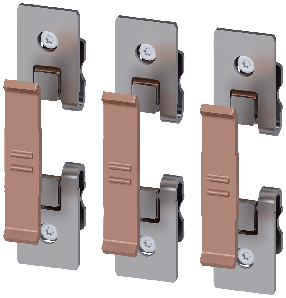 SIEMENS - Elementi di contatto di ricambio per gr. costr. S6 per contattore 3RT1456, 250 A/AC-1 3RT19566D