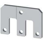 SIEMENS - Elemento di collegamento in parallelo a 3 poli con foro passante per contattori S10/S12 3RT19664BA31