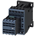 SIEMENS - Contattore, AC-3e, 9 A/4 kW/400 V, a 3 poli, DC 24 V, 2NO+2NC, morsetti a molla 3RT20162BB44