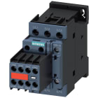 SIEMENS - Contattore, AC-3e, 38 A/18,5 kW/400 V, a 3 poli, AC 110 V/50 Hz, 120 V/60 Hz, 2NO+2NC, morsetti a vite